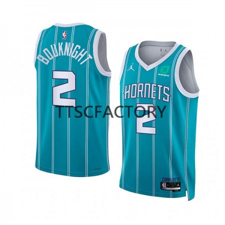 Maillot Basket Homme Charlotte Hornets James Bouknight 2 Jordan 2022-23 Icon Edition Teal Swingman